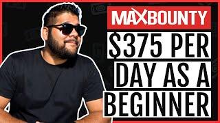 MaxBounty Affiliate Marketing For Beginners (BEST OFFER)