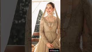 Hania Amir  Bridal look collection  #MIMSHORTS #HANIA #BEAUTIFUL #BRIDAL look