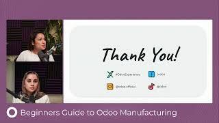 Beginners Guide to Odoo Manufacturing