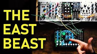 EAST BEAST! Seriously fun, very affordable, analogue, semi-modular mono synth!