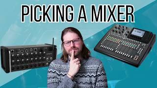 How To Choose A Live Sound Mixer