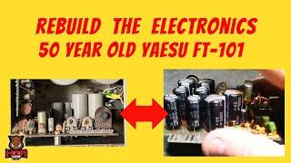 Yaesu FT-101EE Rebuild Project -- Restoring the Internal Transceiver Electronics