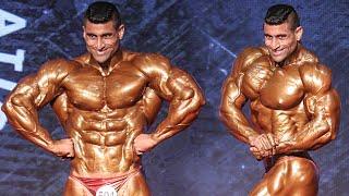 Anuj Kumar Posing & Comparison at IBBF Mr India 2019