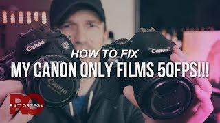 Why You Can't Find 60fps on your Canon DSLR - PAL vs NTSC