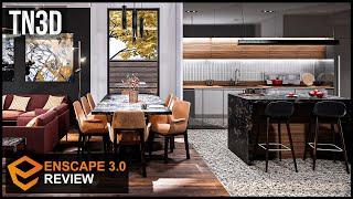 Enscape 3D 3.0 Review | Improve Realtime Render with New User Interface