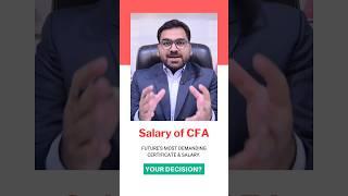 Salary of CFA | Average Salary of CFA in Market #cfa #cfaexam #cfamily #salary #jobs #jobsearch