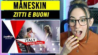 Måneskin - Zitti E Buoni - Italy  - Grand Final - Eurovision 2021 | Singer Reacts