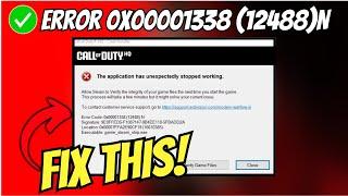 How to Fix Error Code 0x00001338 (12488)N in Modern Warfare III