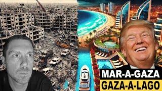 TRUMP VUOLE DEPORTARE TUTTA GAZA: “LA NUOVA RIVIERE” DEL MEDIO ORIENTE