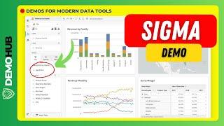 Sigma Computing Demo // Modern Web-based BI Analytics & Data Visualization Tool | Demohub.dev