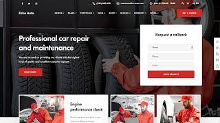 Ekko Auto Car Repair and Maintenance WordPress Theme Review | 2021