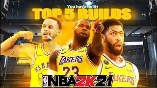 NBA 2K21 BEST BUILDS in CURRENT GEN! THE TOP 5 MOST OVERPOWERED BEST BUILDS!