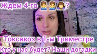 ЖДЕМ 4-ГО‍️‍️‍️?/ТОКСИКОЗ В 1-М ТРИМЕСТРЕ/КТО У НАС БУДЕТ? НАШИ ПРЕДПОЛОЖЕНИЯ