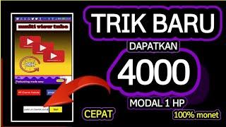 cara cepat tembus 4000 jam tayang gratis  dan aman cuma  modal 1 hp