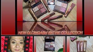 New Charlotte Tilbury Glowgasm complete collection including eyeshadow quad and lip baths