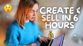 Watch me create & sell a digital product in 6 hours (yes, really) 