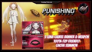 Punishing Gray Raven (PGR Global): S Luna-Laurel Banner 100% F2P Friendly Gacha Summon & Weapon