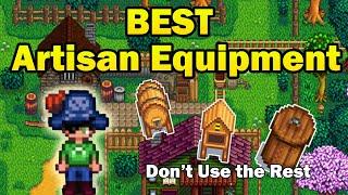 Best Artisan Equipment in Stardew Valley