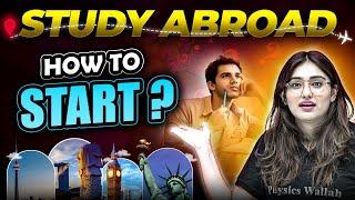 Study Abroad Complete Guide! ‍ How to Start Application Process? | AcadFly