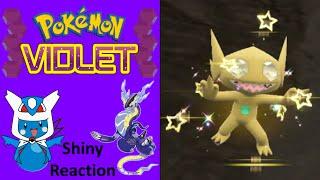 Pokemon Violet:  Shiny Sableye Reaction