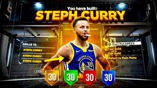 NBA 2K21 STEPHEN CURRY BUILD IS GAME BREAKING! SPEED BOOSTING SHARP! BEST GUARD BUILD NBA 2K21!