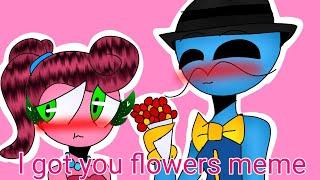 l got you flowers meme (daddy long legs x mommy long legs)