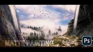 Matte painting photoshop tutorial ita | Photoshopcc