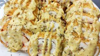 CHICKEN CORDON BLEU WITH CREAMY SAUCE || KUSINA NI INDAY