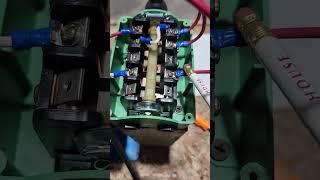 How to wire up a $15.00 drum switch to a 110-volt single phase motor.