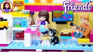 Lego Friends Custom Studio Apartment from Renovated Performance School DIY Craft Kids Toys