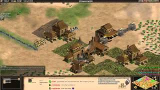 Aoe2 HD: Teaching Rookie Players #9 (Arabia Strategy/Builds)