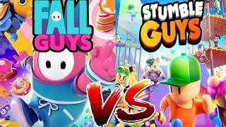 Fall Guys Mobile Vs Stumble Guys