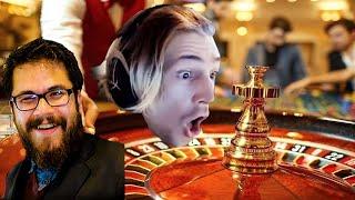 MisterMV parle des casinos sur Twitch avec xQc en fond