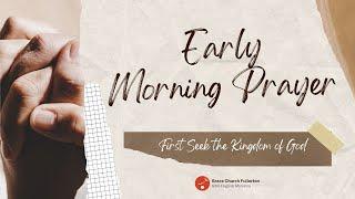 July 3- Early Morning Prayer- Acts 24: 1-27