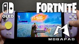 Fortnite on Nintendo Switch OLED #386 (Mobapad M6 HD UNBOXING + GAMEPLAY)