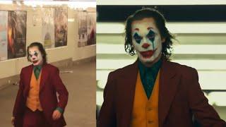 JOKER - Subway Walk (Behind The Scenes) SBS Comparison