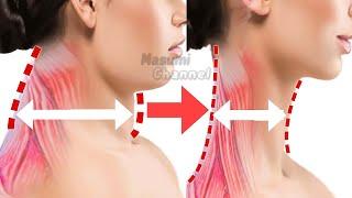 Slim Neck Exercise! Get Beautiful, Long, Thin Neck | Lose Neck Fat & Double Chin