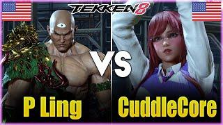 Tekken 8 ▰ P Ling (Feng) Vs CuddleCore (Alisa) ▰ Ranked Matches!