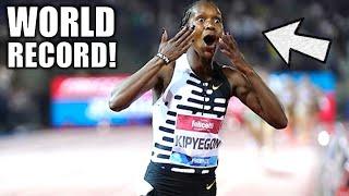 NEW WORLD RECORD!! Shocking Run From Faith Kipyegon Smashes Women's 1500 World Record! - Paris DL