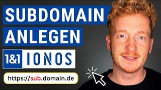 Subdomain anlegen auf IONOS 1&1