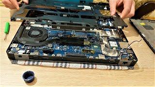 Dell Latitude E5470/E5570 Disassembly and cleaning /How to apply thermal paste