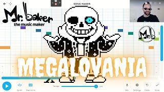 UNDERTALE - MEGALOVANIA on Chrome Music Lab