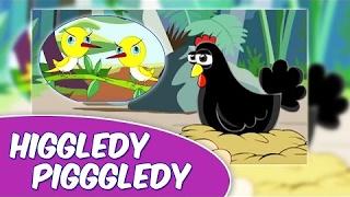 Higgledy Piggledy My Black Hen | HD Nursery Rhyme With Lyrics | Songs for Children