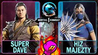 MK1 Super Dave (SHANG TSUNG) VS Hiz Majezty (KITANA)Mortal Kombat 14K 60ᶠᵖˢ