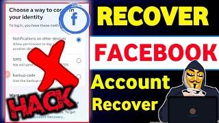 How to Recover Facebook Account Without Email And Phone Number 2024 | Recover Hack Fb Id