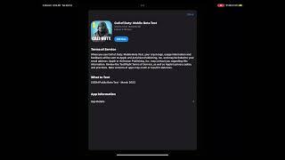 How to download CODM test server ios #codmobile