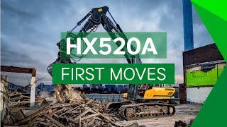 First moves: Meet the new Hyundai HX520AL Heavy Crawler Excavator