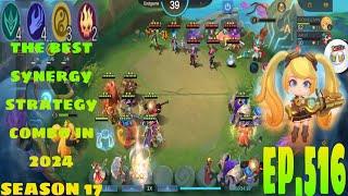 EP. 516 | GUARDIAN AND SUMMONER COMBO GAMEPLAY | LAYLA SKILL 1 | MLBB MAGIC CHESS | SEASON 17