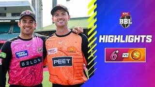 Sydney Sixers v Perth Scorchers Match Highlights | #BBL14