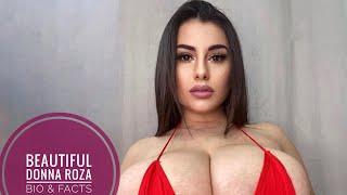 Beautiful Donna Roza  Curvy Model & Plus Size Wiki-Body Positivity-Instagram Star-Fashion-Bio-Facts